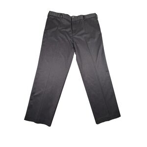 Dockers Men's 42x32 Charcoal Khaki Straight Fit Dress Slacks SEE DESCRIPTION